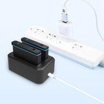 Caricabatterie doppio USB Tipo C per Insta360 X3
