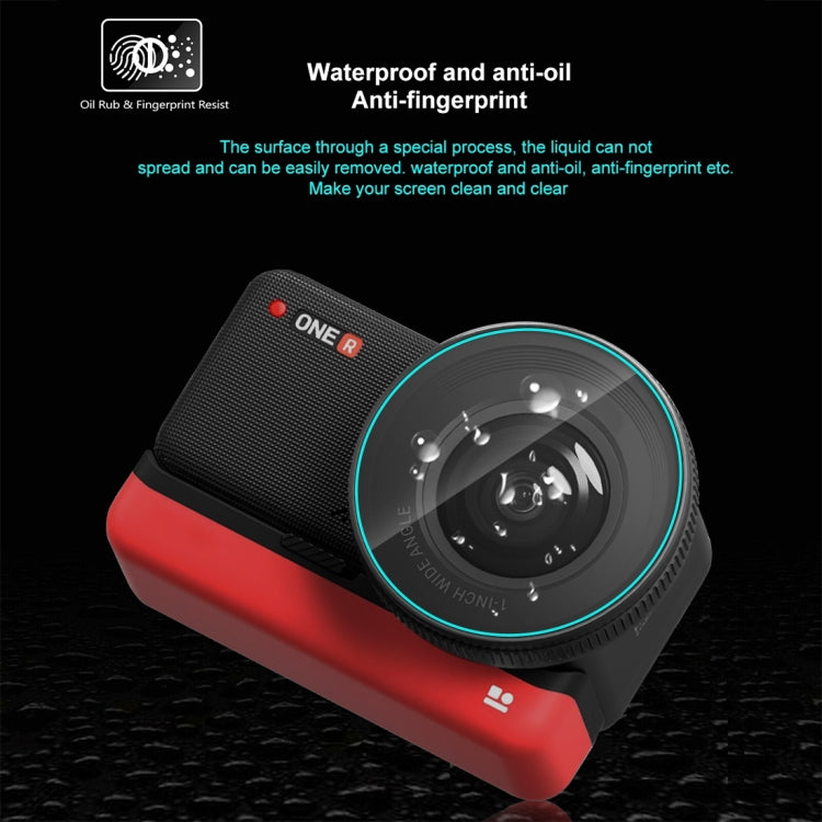Pellicola vetro temperato 3 in 1 per Insta360 ONE RS