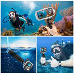Aste di galleggiamento con impugnatura per action cam e smartphon