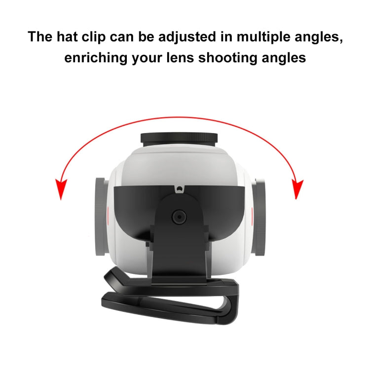 Supporto con morsetto a sgancio rapido per Insta360 GO 3