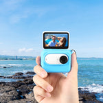 Custodia in silicone per Insta360 GO 3 con copriobiettivo