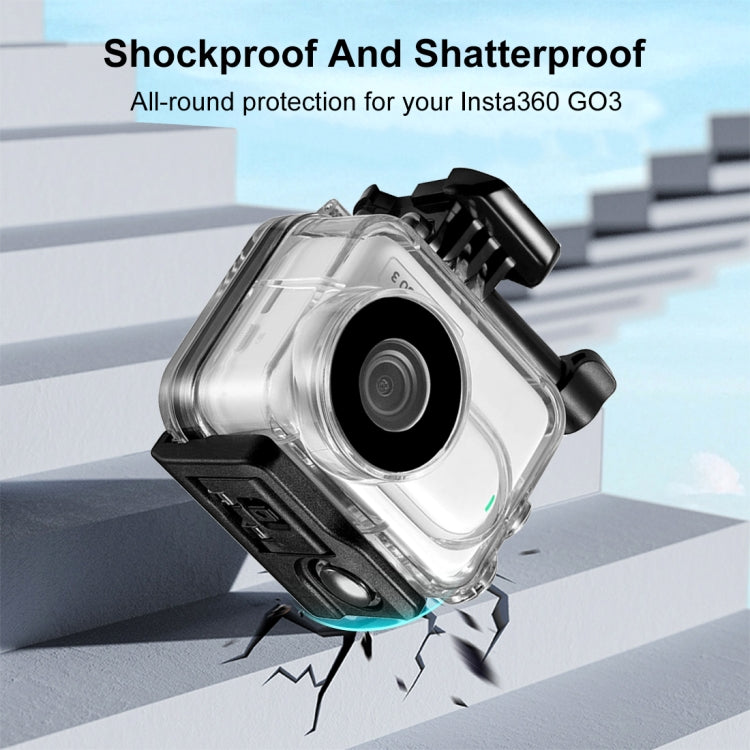 Custodia impermeabile per Insta360 GO 3 e GO 3S fino a 60m
