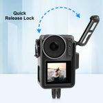 Gabbia verticale protettiva in plastica per DJI Osmo Action 5 Pro