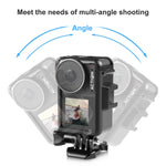 Gabbia verticale protettiva in plastica per DJI Osmo Action 5 Pro