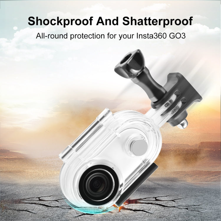 Custodia impermeabile per Insta360 GO 3 e GO 3S fino a 40 m
