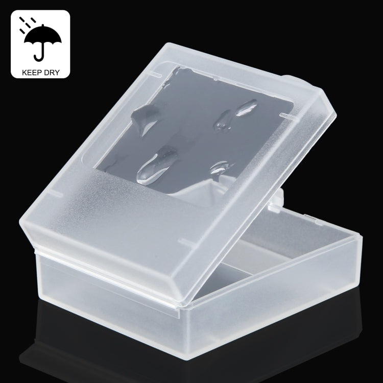 Scatola portabatterie trasparente per GoPro AHDBT-901 e simili