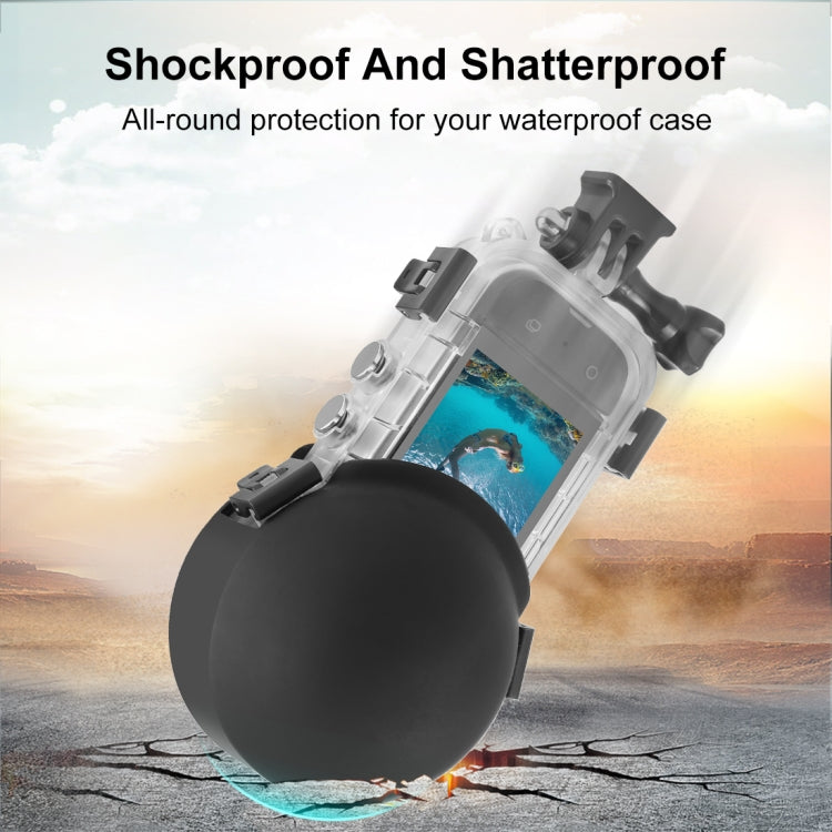 Custodia silicone invisibile per Insta360 X3 e X4