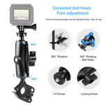Morsetto sgancio rapido per manubrio action camera