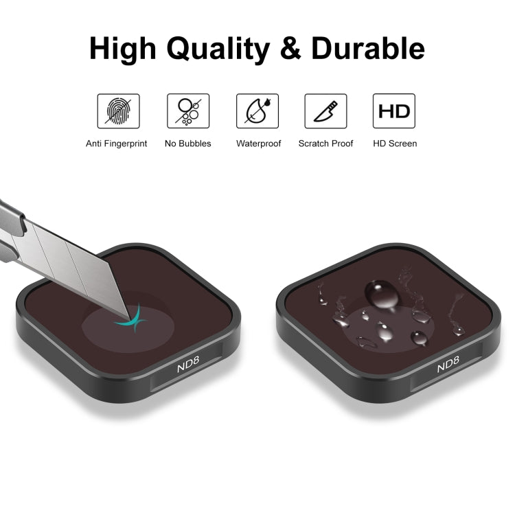 Filtro ND8 per GoPro Hero11 Black e modelli compatibili