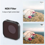 Filtro ND8 per GoPro Hero11 Black e modelli compatibili
