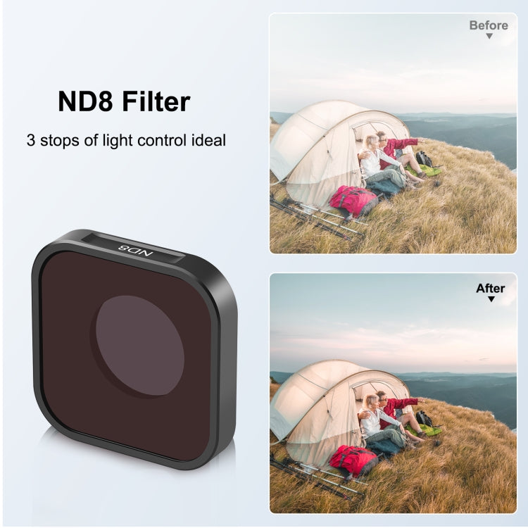 Filtro ND8 per GoPro Hero11 Black e modelli compatibili