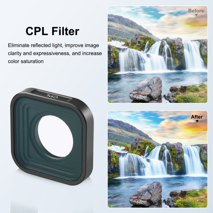 Filtro CPL per GoPro Hero11 Black e modelli compatibili