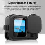 Custodia in silicone per GoPro HERO13 Black con copriobiettivo