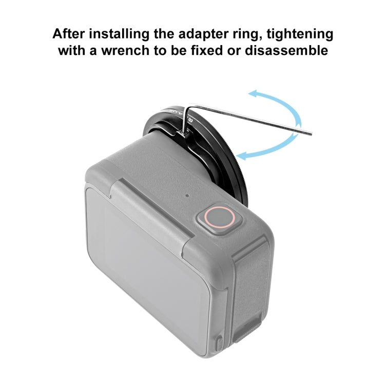 Anello adattatore filtro UV 52mm per Insta360 Ace Pro