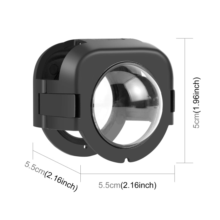 Copertura protettiva lente in vetro ottico per Insta360 X4