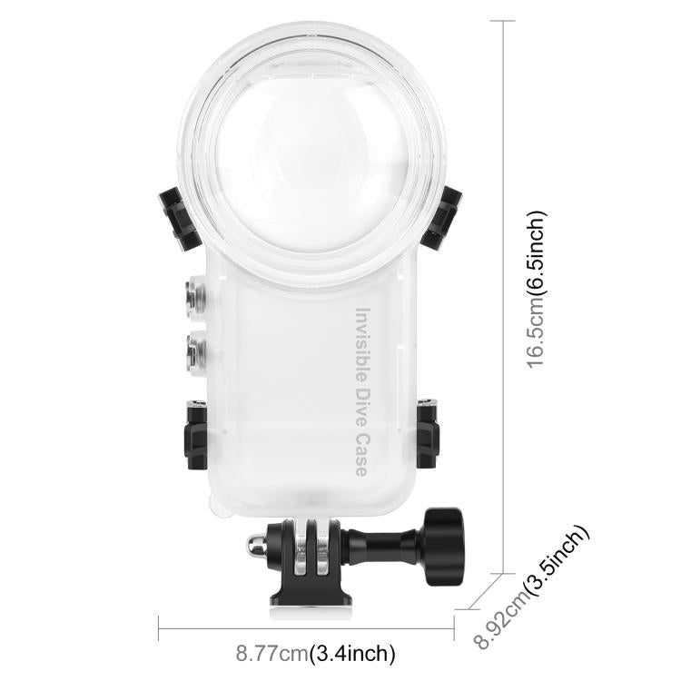 Custodia subacquea impermeabile per Insta360 X4 50 m