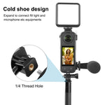 Telaio protettivo Cold Shoe in plastica per Insta360 X4