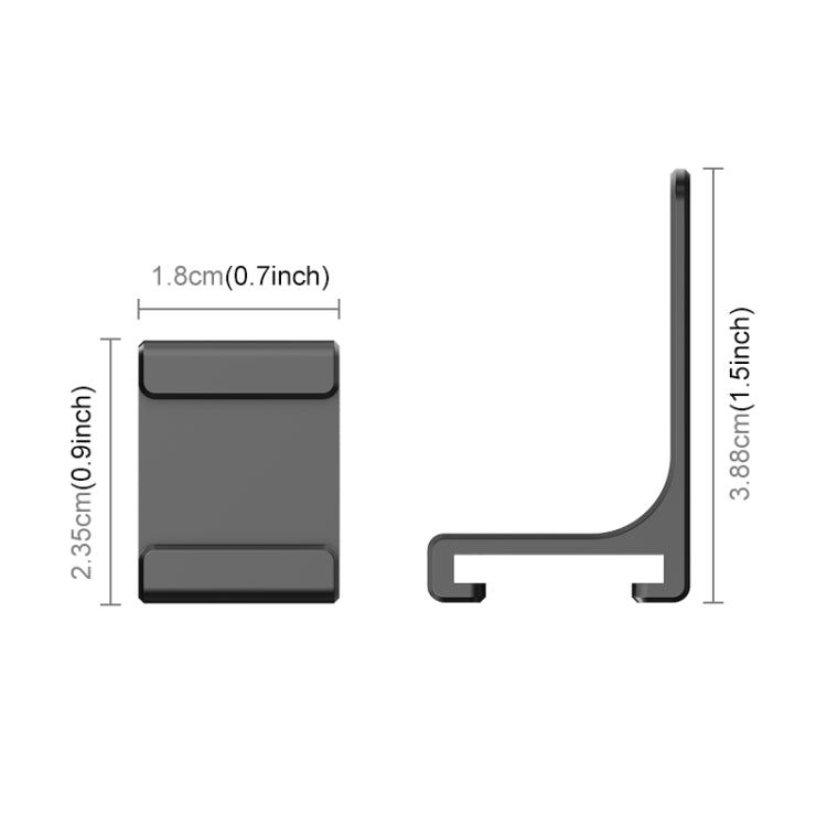 Staffa slitta fredda per Insta360 X4 X3 One X2 in lega alluminio