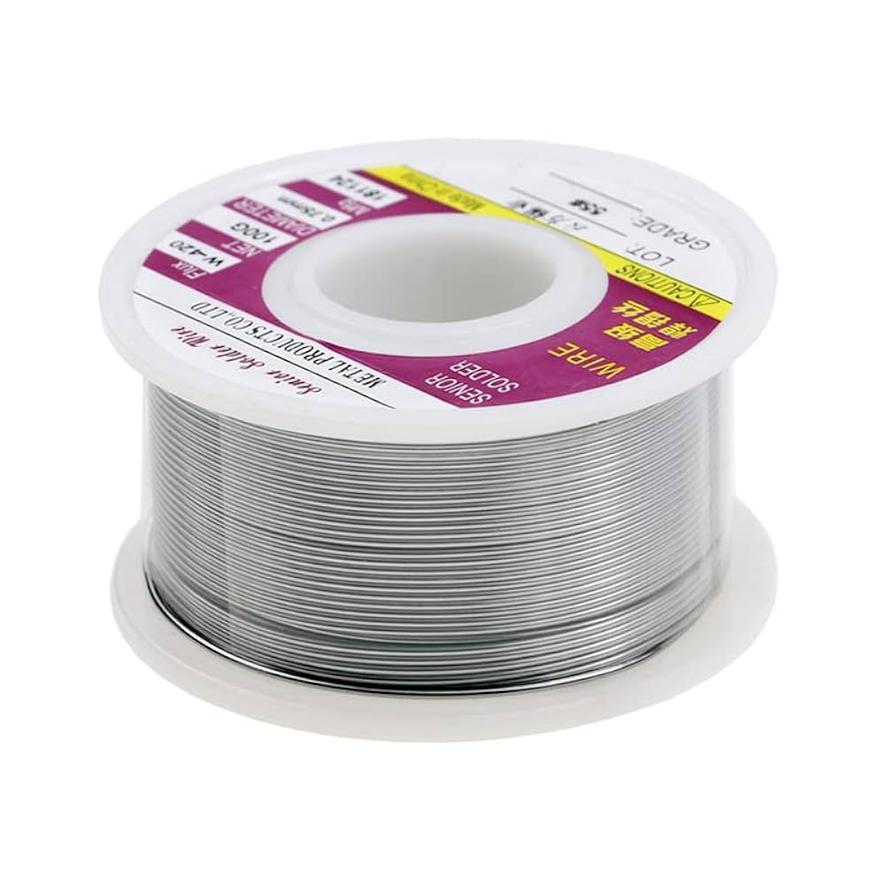 Filo per saldatura 60/40 da 0,8 mm per elettronica, 100 g
