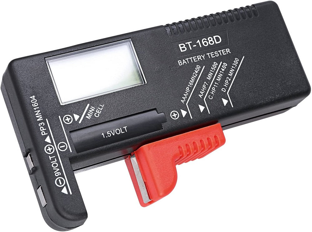 Tester per tutti i tipi di batteria con display LCD