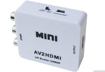 Convertitore RCA AV a HDMI 1080p con supporto NTSC e PAL