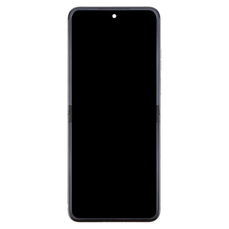 Schermo LCD digitalizzatore completo con cornice per Motorola Razr 2024 originale., For Motorola Razr 2024(Original)