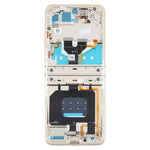 Schermo LCD digitalizzatore completo con cornice per Motorola Razr 2024 originale., For Motorola Razr 2024(Original)