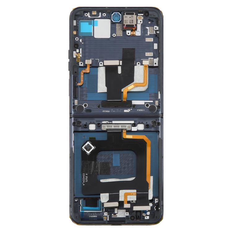 Schermo LCD digitalizzatore completo con cornice per Motorola Razr 50 Ultra., For Motorola Razr 50 Ultra(Original)