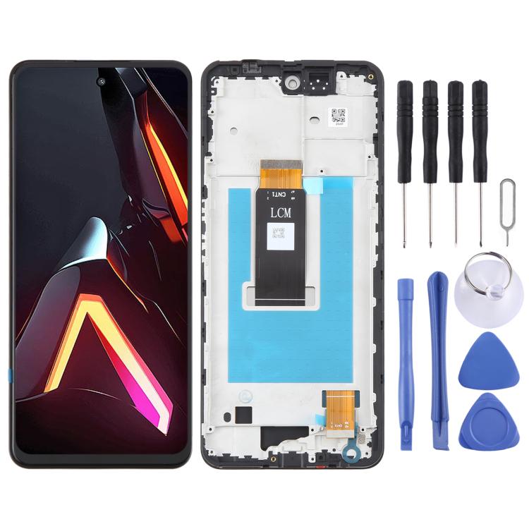 Schermo LCD digitalizzatore completo con cornice per ZTE nubia Neo 3 5G, For ZTE nubia Neo 3 5G
