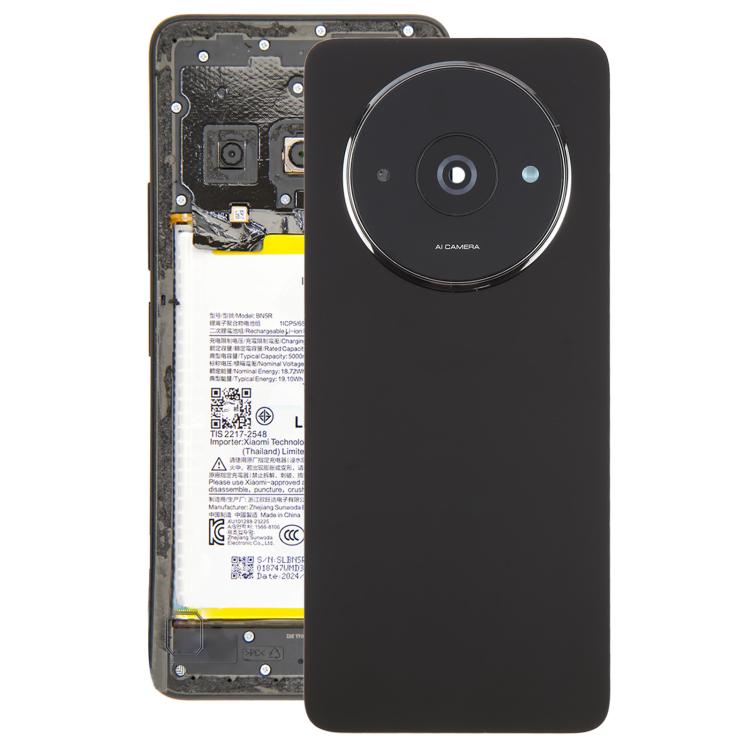 Cover posteriore originale per Xiaomi Redmi A3 4G con copriobiettivo della fotocamera, For Xiaomi Redmi A3 4G(with Camera Lens Frame)
