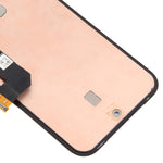 Schermo LCD digitalizzatore completo con cornice, originale, per Google Pixel 8A GKV4X G6GPR G8HHN, incluso cavo flessibile per impronta digitale., For Google Pixel 8A(Original)