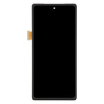 Schermo LCD digitalizzatore completo con cornice, incluso cavo flessibile per impronte digitali, per Google Pixel 7a GWKK3 GHL1X G0DZQ G82U8., For Google Pixel 7a(Original)