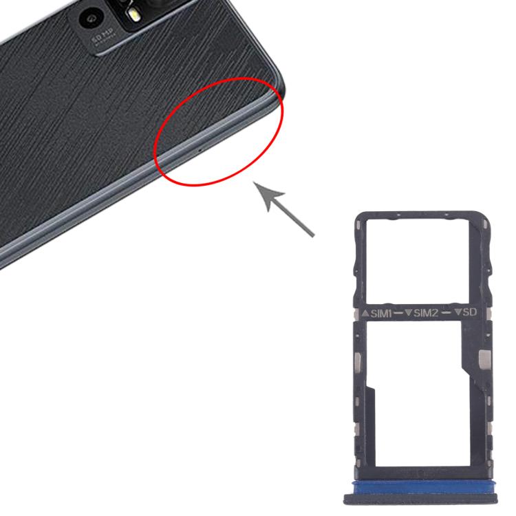 Vassoio SIM e Micro SD originale per TCL 40 XE 5G