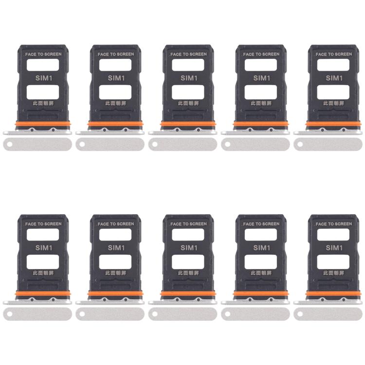 Vassoio SIM per Xiaomi 14 Ultra - 10 pezzi