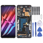 Schermo LCD digitalizzatore completo con cornice per ZTE nubia RedMagic 6 NX669J., For ZTE nubia RedMagic 6(Original)
