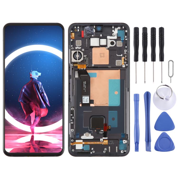 Schermo LCD digitalizzatore completo con cornice per ZTE nubia RedMagic 7 Pro NX709J., For ZTE nubia RedMagic 7 Pro(Original)