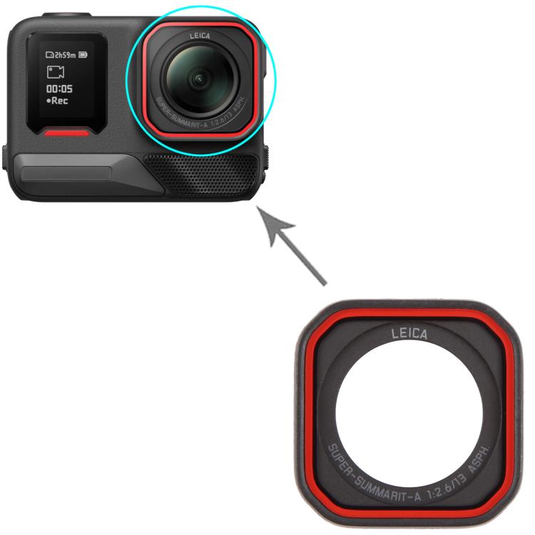 Copriobiettivo di ricambio per fotocamera Insta360 Ace Pro 2 - immagine 4