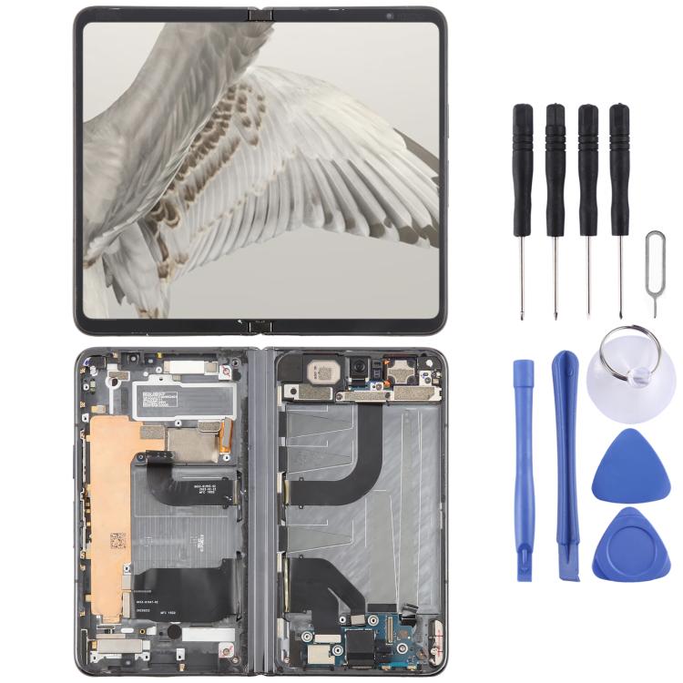 Schermo LCD principale con digitalizzatore e cornice per Google Pixel Fold
