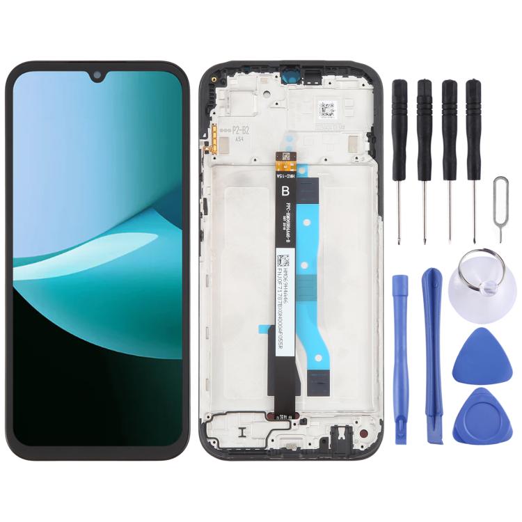 Schermo LCD con cornice per Xiaomi Redmi 15C 4G versione UE