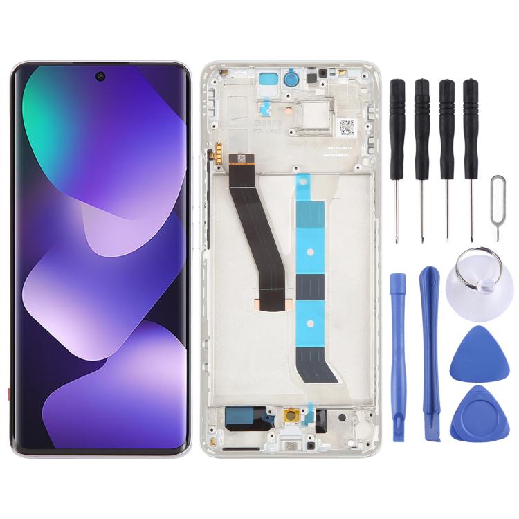 Schermo LCD digitalizzatore completo con cornice per Xiaomi Redmi Note 15 5G originale., For Xiaomi Redmi Note 15 5G(Original)