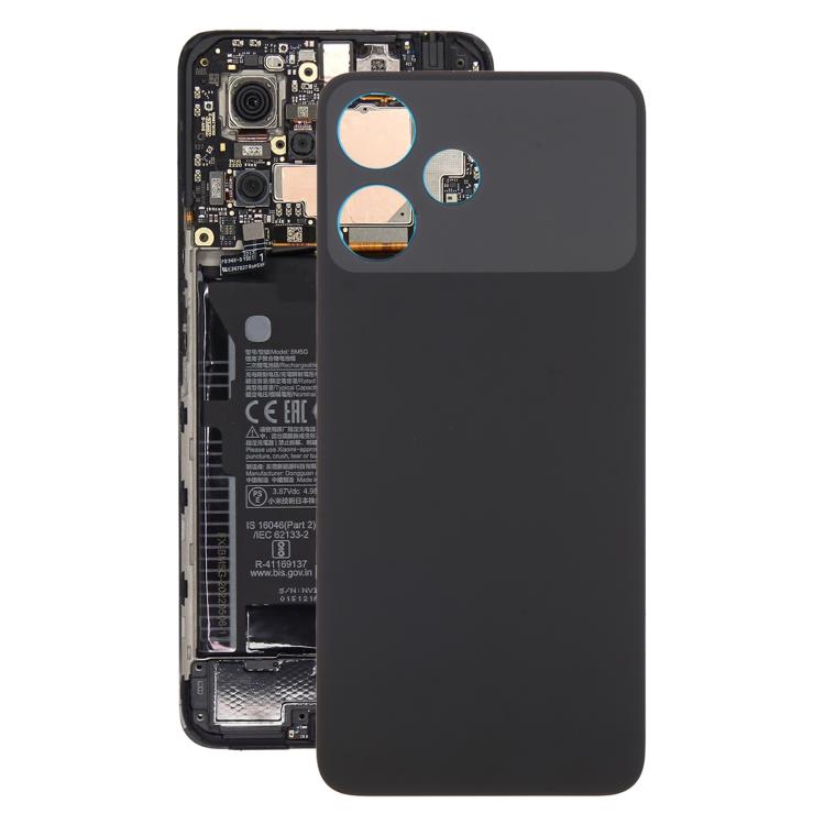 Cover posteriore per Xiaomi Redmi 12R in nero e verde