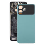 Cover posteriore per Xiaomi Redmi 12R in nero e verde