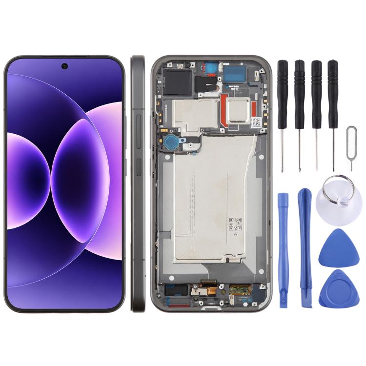 Schermo LCD originale Xiaomi 17 Pro Max con digitalizzatore e cornice
