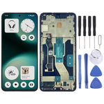 Schermo LCD digitalizzatore originale con cornice per Nothing Phone 3a Lite