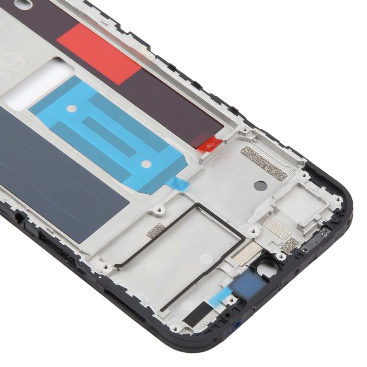Per ZTE nubia V80 Design Z2575 Cornice frontale LCD con bordo, For ZTE nubia V80 Design