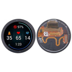 Schermo LCD originale con digitalizzatore per Garmin Venu 2S, assemblaggio completo., For Garmin Venu 2S (Gold), For Garmin Venu 2S (White)