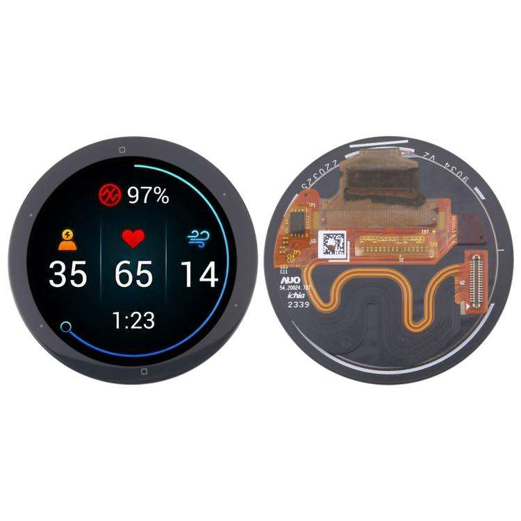 Schermo LCD originale con digitalizzatore per Garmin Venu 2S, assemblaggio completo., For Garmin Venu 2S (Gold), For Garmin Venu 2S (White)