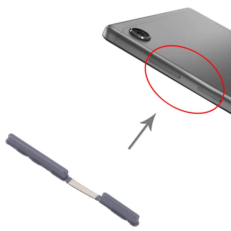 Pulsante di accensione e tasti del volume per Lenovo Tab M10 Plus TB-X606, For Lenovo Tab M10 Plus