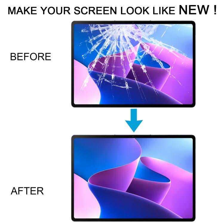 For Lenovo Tab P12 Pro 12.6 2022 TB-Q706Z TB-Q706F Front Screen Outer Glass Lens, For Lenovo Tab P12 Pro 12.6 2022