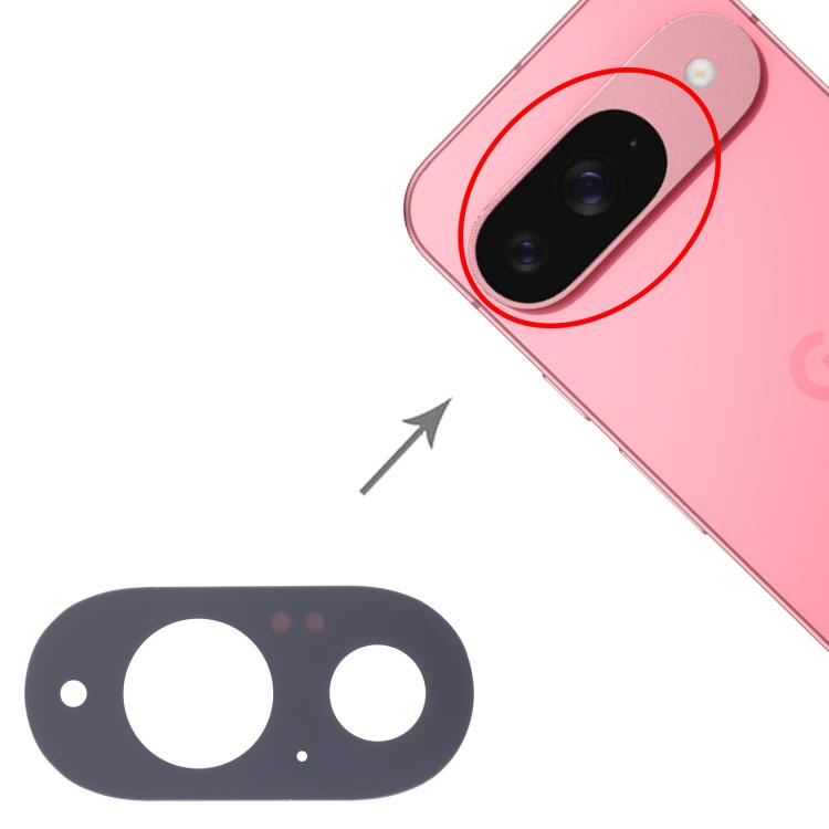 Lente ricambio fotocamera posteriore per Google Pixel 9